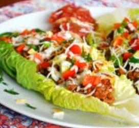 Taco Salad Boats